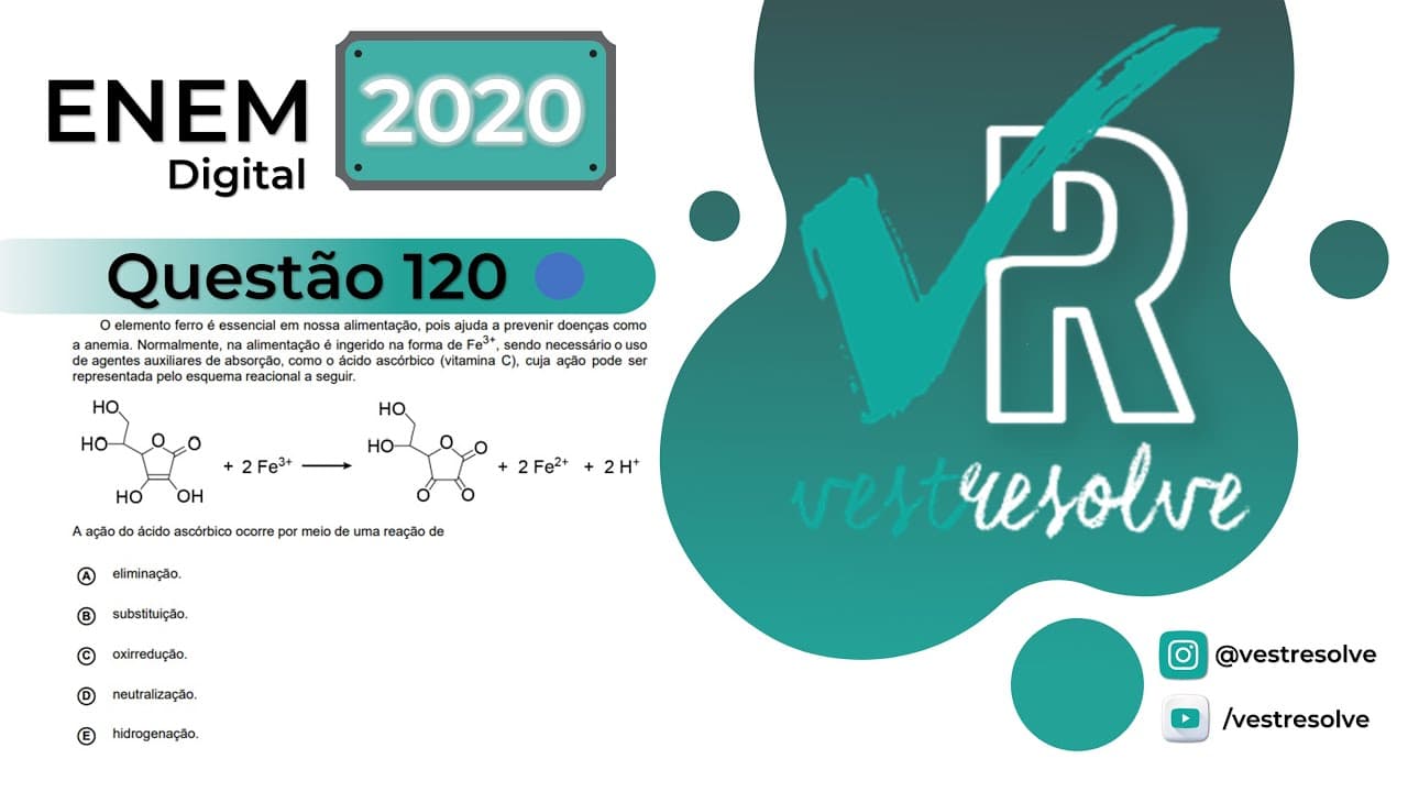 Thumbnail: Química - L3 - Enem Digital 2020