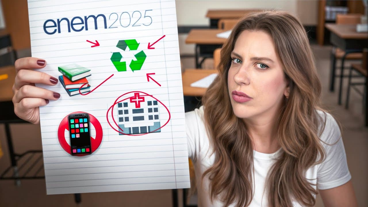 Thumbnail: REPERTÓRIOS por EIXO TEMÁTICO para REDAÇÃO NOTA 1000 no ENEM 2025