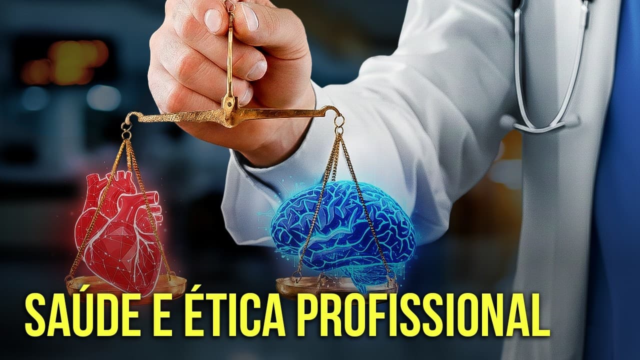 Thumbnail: E se o tema de redação do Enem 2026 for sobre Saúde e Ética profissional?