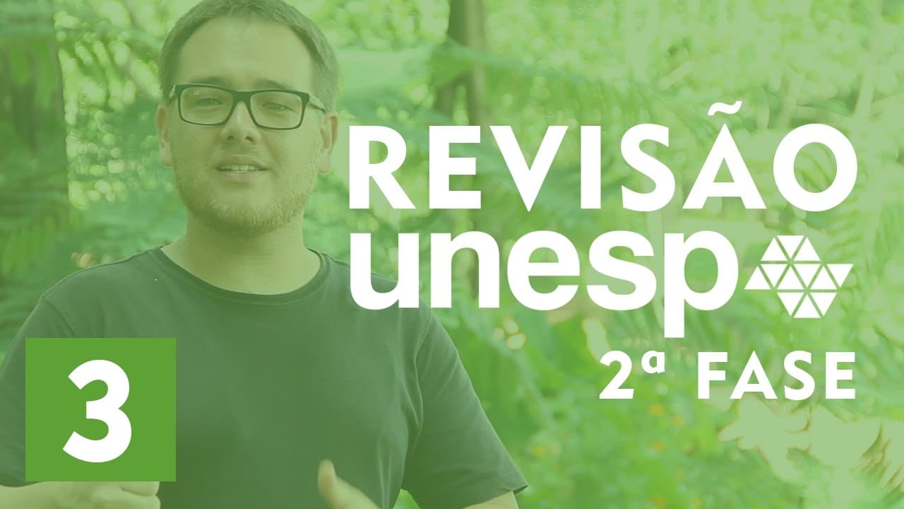 Thumbnail: Ep. 3 da Revisão UNESP 2ª Fase - Santa Biologia