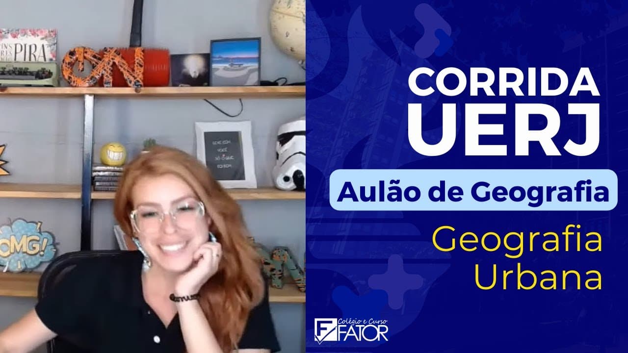 Thumbnail: [Corrida UERJ] Geografia: Geografia Urbana