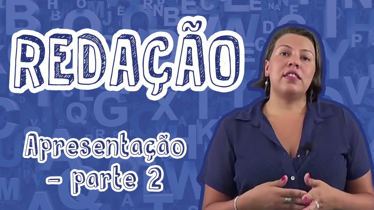 Thumbnail: Português - Redação - Apresentação (Parte 2)