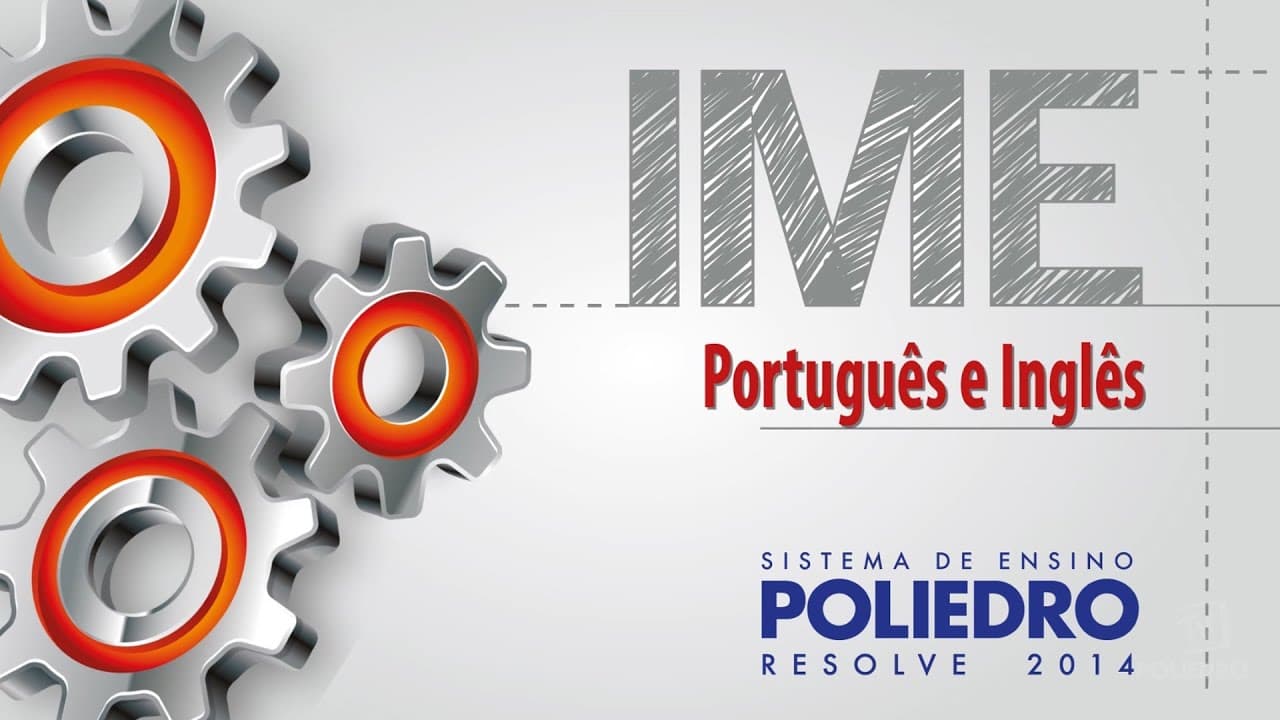 Thumbnail: Poliedro Resolve IME 2014 - Português e Inglês
