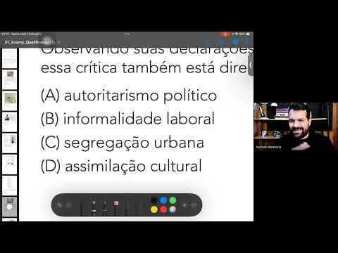 Thumbnail da aula: CIÊNCIAS HUMANAS EQ 2025.1 - Resolução de Questões