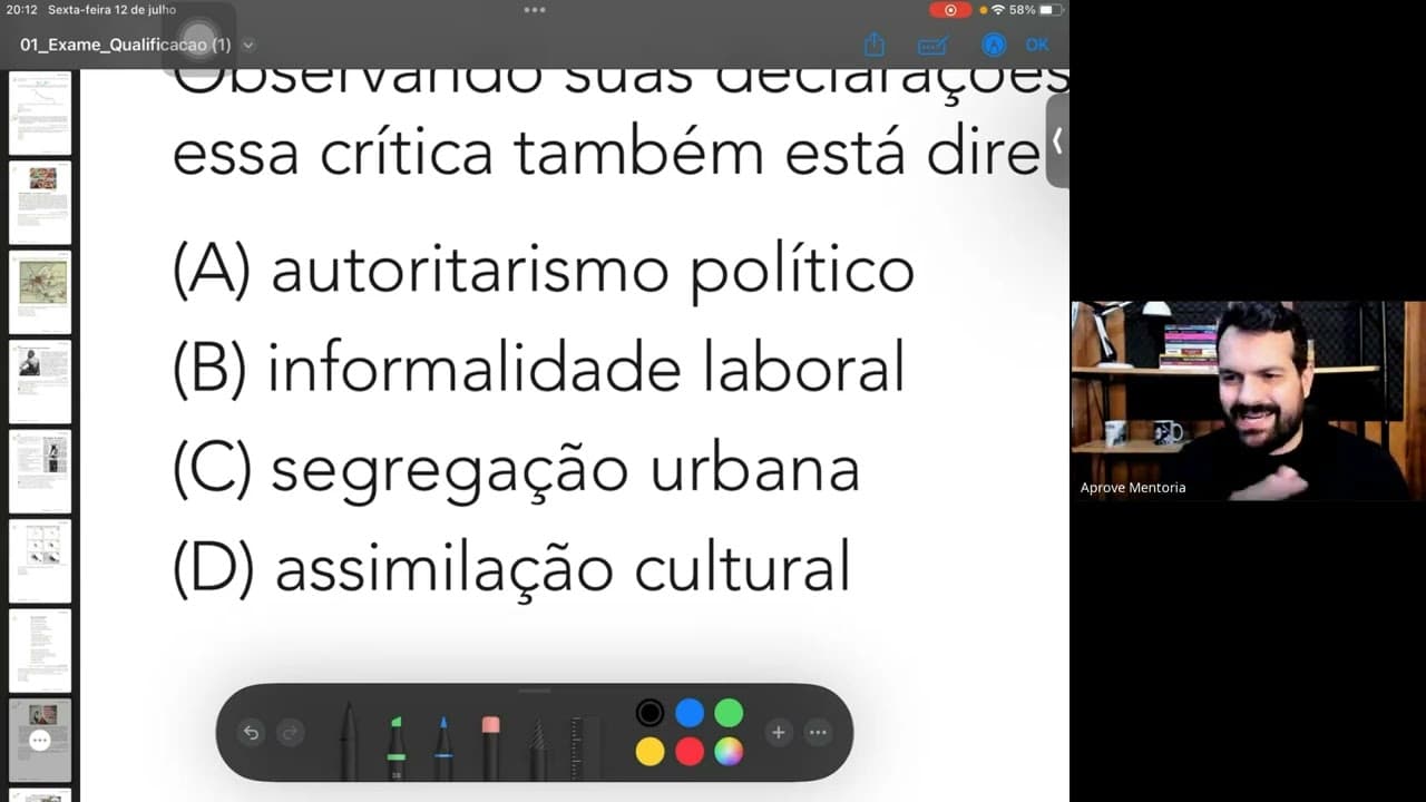Thumbnail: CIÊNCIAS HUMANAS EQ 2025.1 - Resolução de Questões