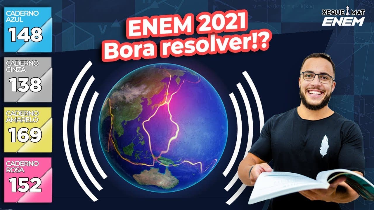 Thumbnail: 🟣 Questão 148 - Caderno Azul | Estatística | MATEMÁTICA ENEM 2021