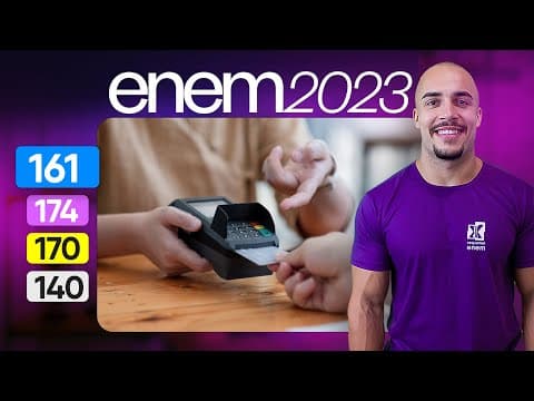 Thumbnail da aula: Questão 161 - Caderno Azul | Função de 2º Grau | MATEMÁTICA ENEM 2023
