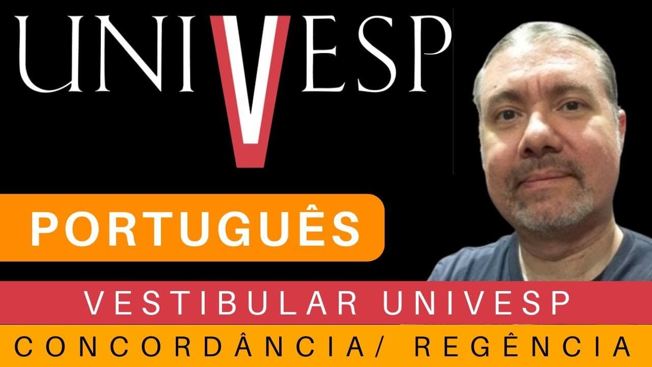 Thumbnail: UNIVESP 🤩 VESTIBULAR 2026: Correção de Prova #univesp 2025 PORTUGUÊS