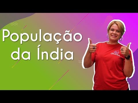 Thumbnail da aula: População da Índia - Brasil Escola