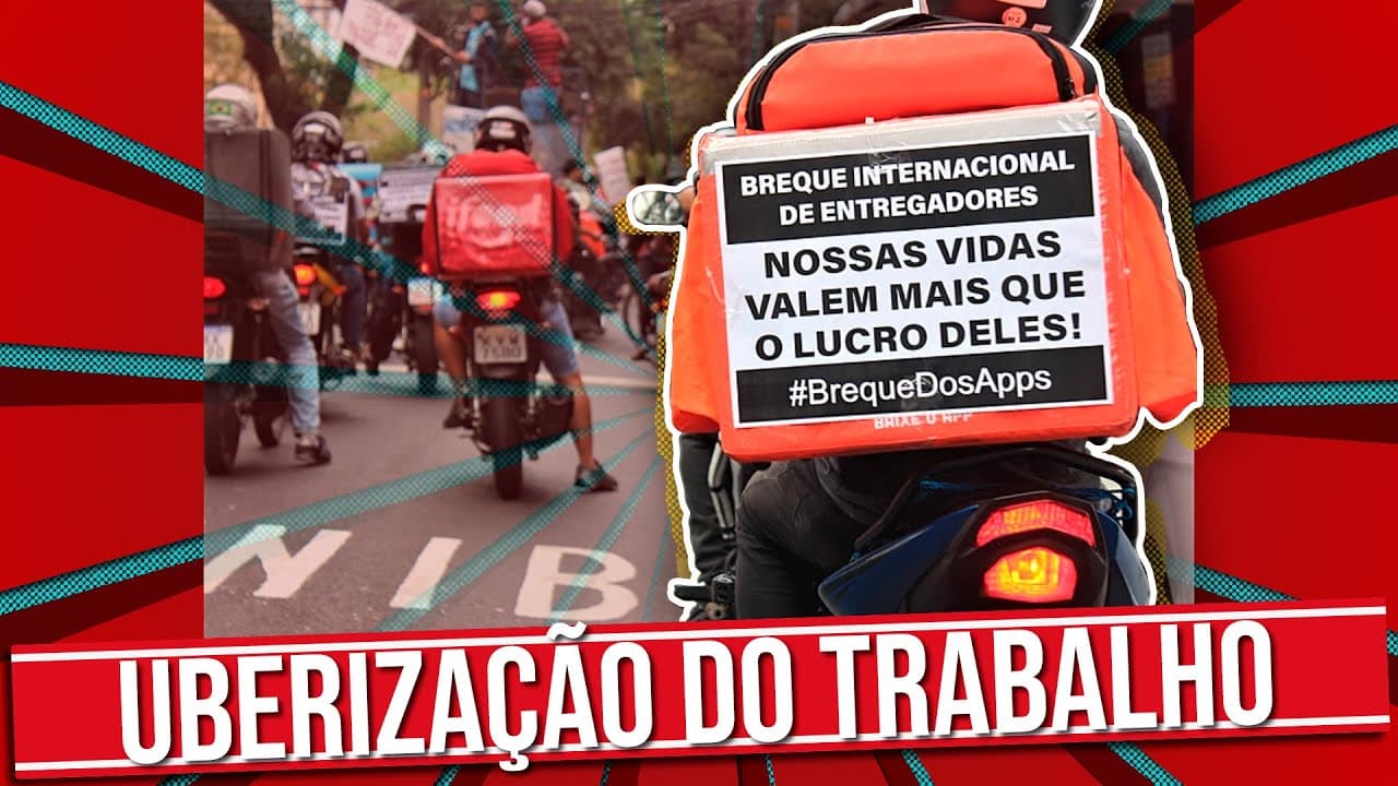 Thumbnail: O QUE É A UBERIZAÇÃO  DO TRABALHO?