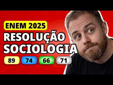 Thumbnail da aula: ENEM 2025 SOCIOLOGIA – Questão 89 | Fragmentada em pequenos grupos, fragilizada pela ausência de