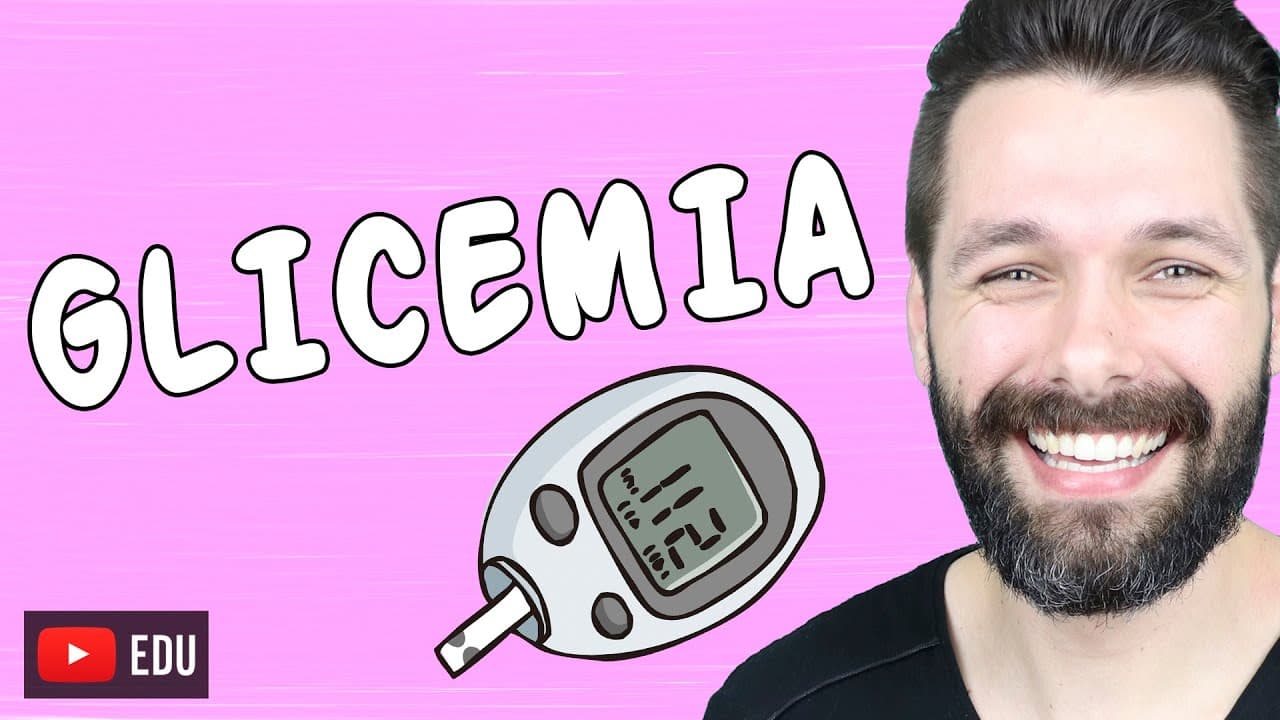 Thumbnail: CONTROLE DA GLICEMIA - Glicose (açúcar) no sangue | Biologia com Samuel Cunha