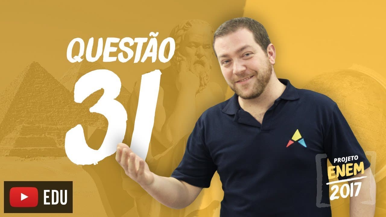 Thumbnail: Enem 2016 - Ciências Humanas | Questão 31 (Caderno Branco)