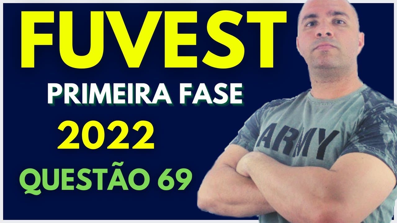 Thumbnail: FUVEST 1ª FASE 2022 - Tema: REAÇÃO ORGÂNICA e INTERPRETAÇÃO (Questão 69, Prova V)