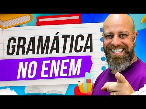 Thumbnail da aula: Gramática no Enem [Prof. Noslen] #NoEnemcomoNoslen #enem #português