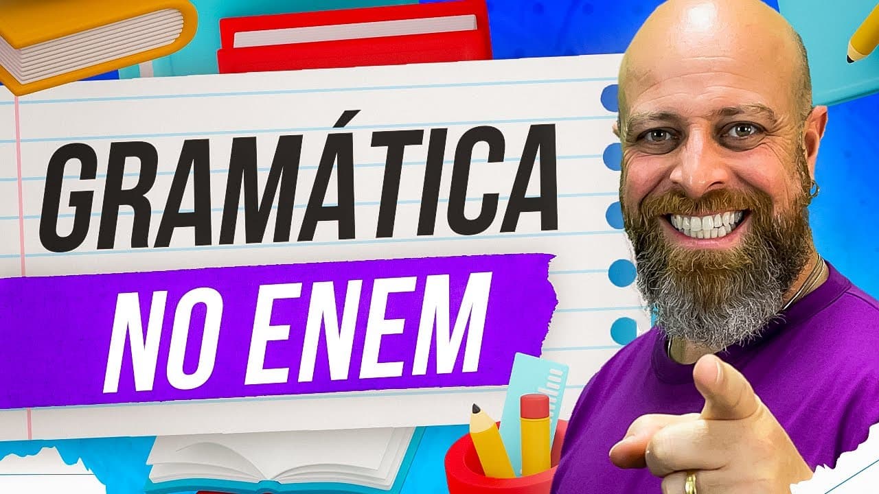 Thumbnail: Gramática no Enem [Prof. Noslen] #NoEnemcomoNoslen #enem #português