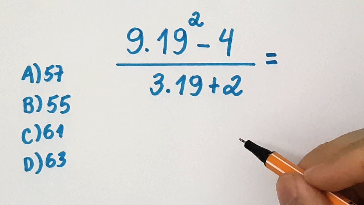 Thumbnail: 🔥 HELP MATEMÁTICA BÁSICA - Expressão resolvida com produtos notáveis -  #282