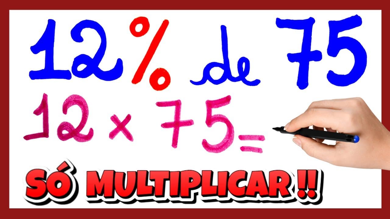 Thumbnail: PORCENTAGEM SEM CORTAR ZERO!!!  VOCÊ NÃO PRECISA DE MACETES!!!