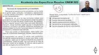 Resolução ENEM 2023 Caderno Amarelo Questão 02 Espanhol - Gabarito B
