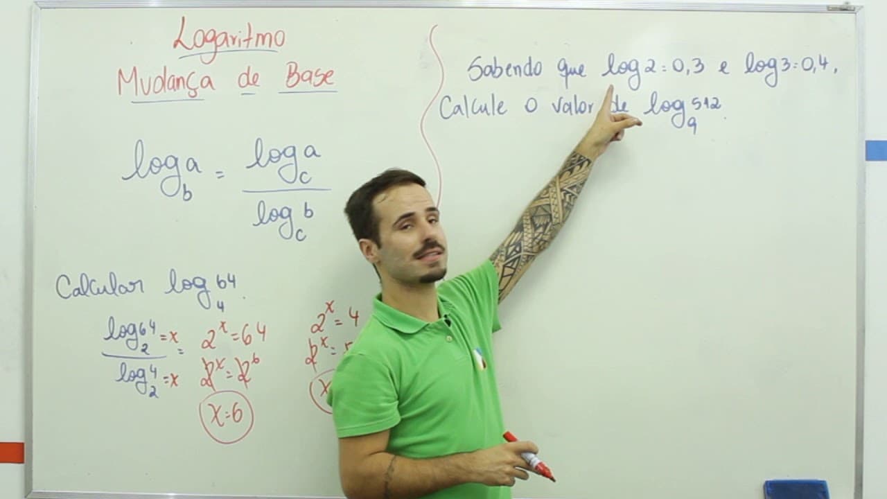 Thumbnail: Matemática -  Logaritmo: mudança de base