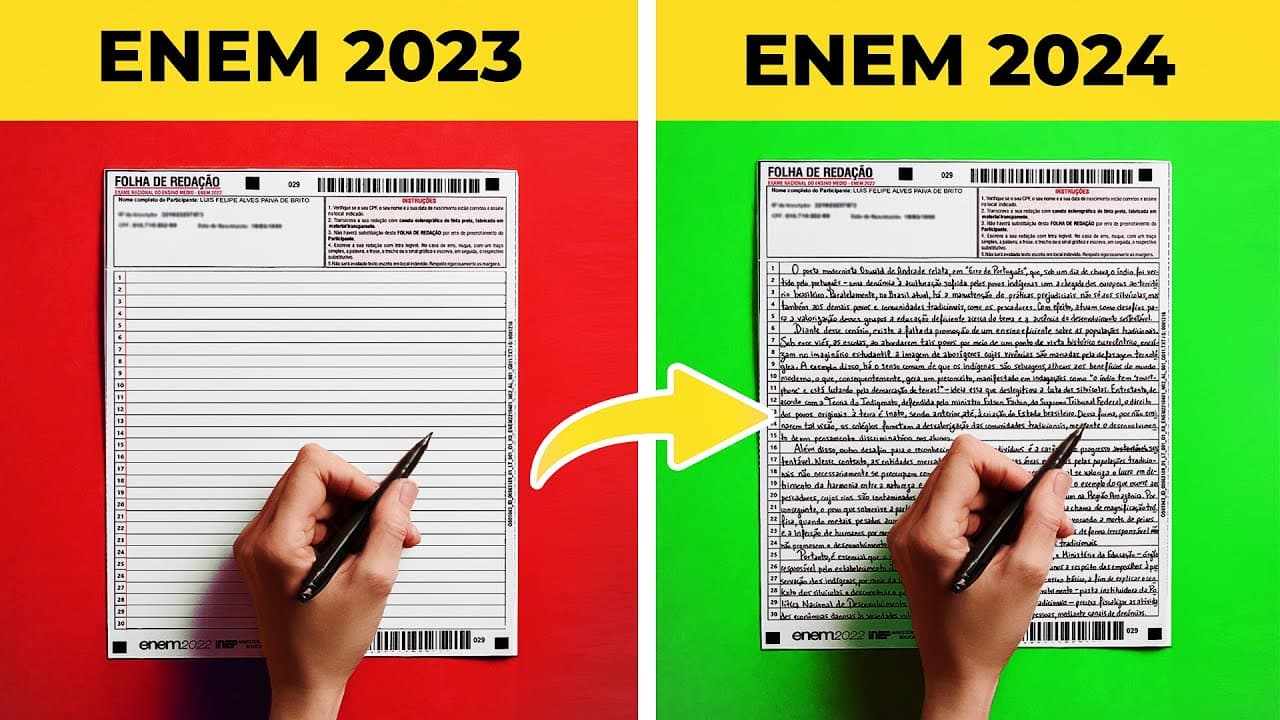 Thumbnail: SE VOCÊ QUER TIRAR 1000 NO ENEM 2024, FAÇA ISSO | CRONOGRAMA