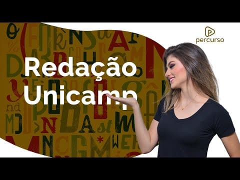 Thumbnail da aula: Redação Unicamp - Profa. Bela