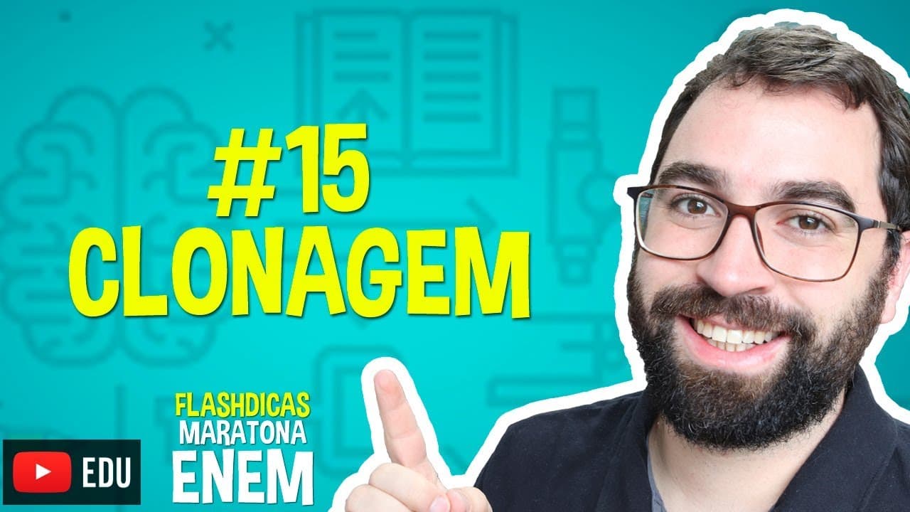 Thumbnail: Clonagem - Flashdica #15 - Maratona ENEM - Prof. Gui