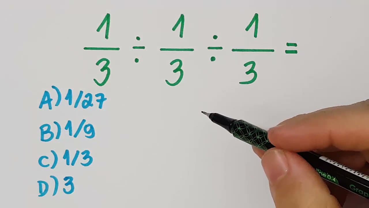 Thumbnail: 🔥 HELP MATEMÁTICA BÁSICA - Expressão com Frações #248