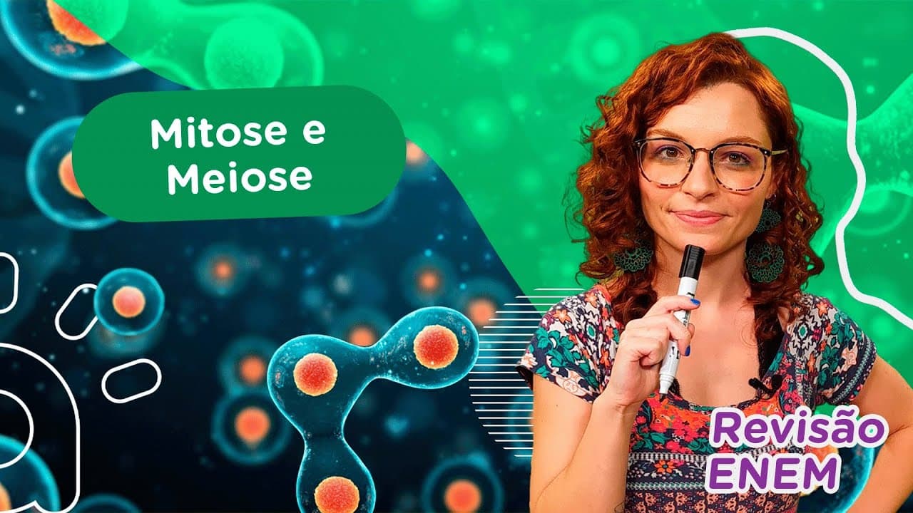 Thumbnail: Divisões celulares: Mitose e Meiose | Biologia | Revisão Enem