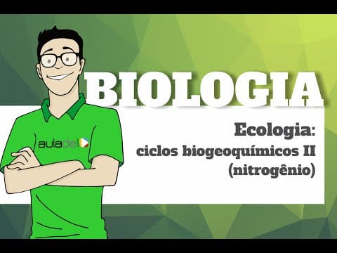 Thumbnail da aula: Biologia - Ecologia: Ciclos Biogeoquímicos II (nitrogênio)