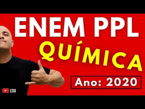Thumbnail da aula: ENEM PPL 2020 QUÍMICA - Tema: HIDRÓLISE SALINA (Questão 115 - Prova Azul)