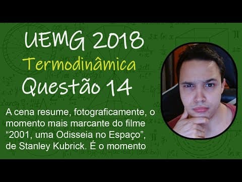 Thumbnail da aula: UEMG 2018 - A cena resume, fotograficamente, o momento mais marcante do filme “2001, uma Odisseia no