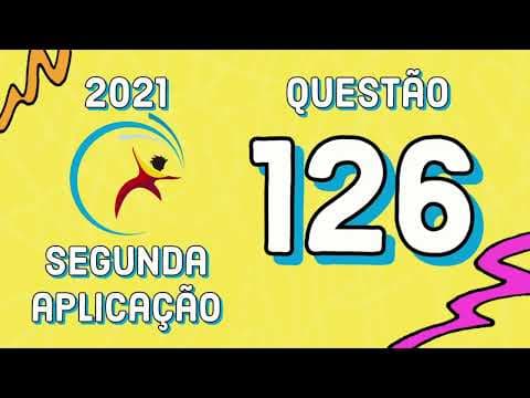 Thumbnail da aula: Enem 2021 | Segunda Aplicação | Questão 126 -  presença de substâncias ricas em enxofre em áreas de
