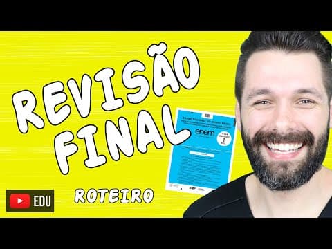 Thumbnail da aula: O que REVISAR em BIOLOGIA para o ENEM | Prof. Samuel Cunha