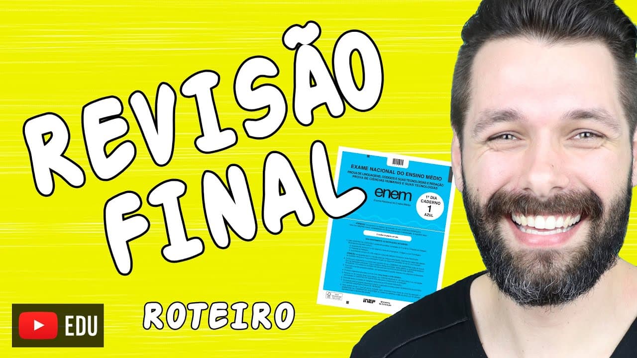 Thumbnail: O que REVISAR em BIOLOGIA para o ENEM | Prof. Samuel Cunha