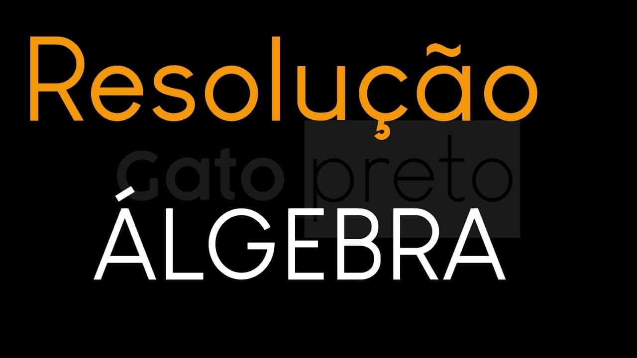 Thumbnail: UERJ 2016 - ÁLGEBRA | Res. de Questões | Prof. Lyon