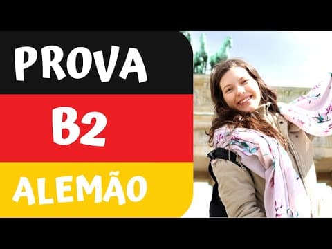 Thumbnail da aula: Como estou estudando alemão - nível B2 - Deutsch lernen
