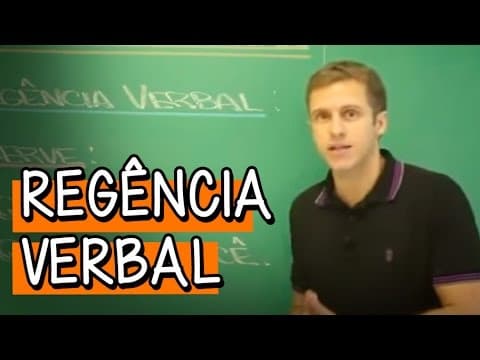 Thumbnail da aula: Regência Verbal - Resumo para o ENEM: Redação | Descomplica