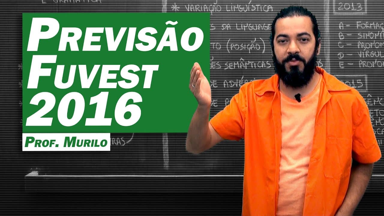 Thumbnail: Previsão Fuvest 2016 - Gramática
