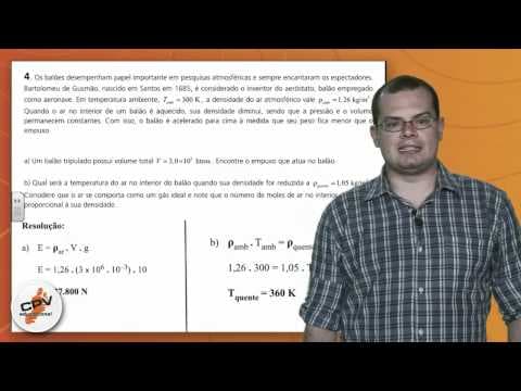 Thumbnail da aula: Física - Unicamp 2012 - 2ª fase