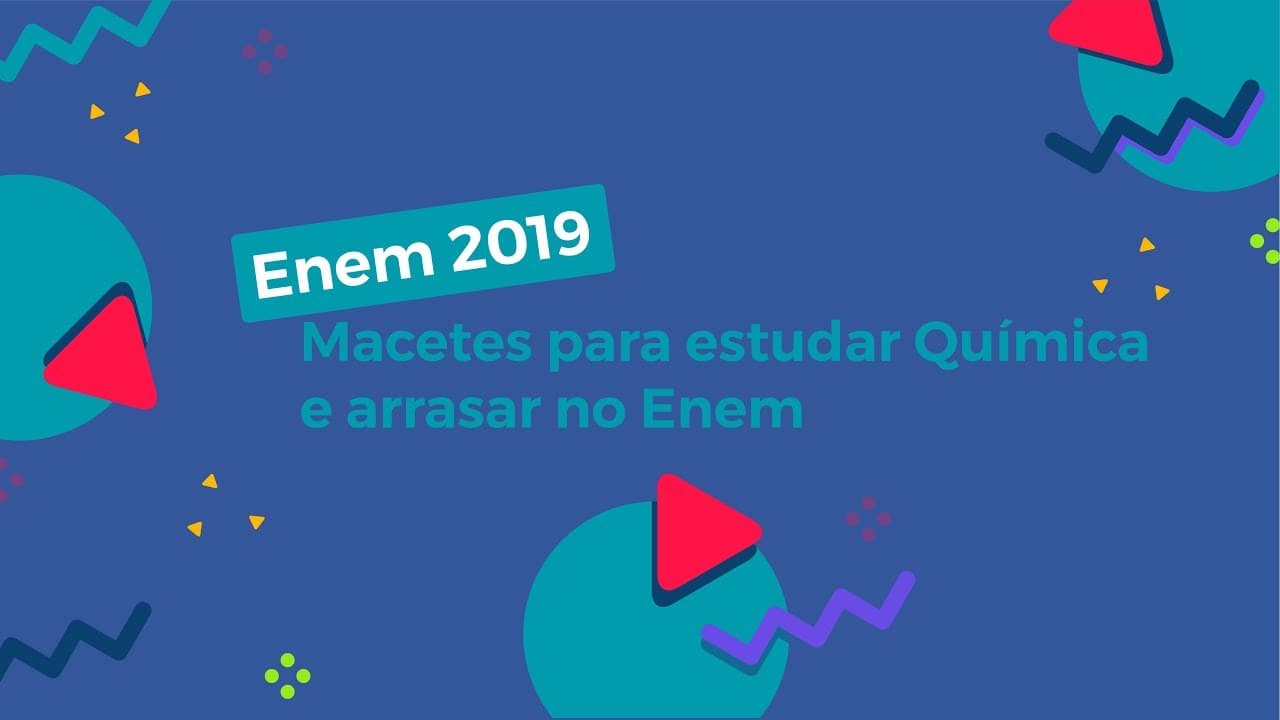 Thumbnail: Macetes para estudar Química e arrasar no Enem - Brasil Escola