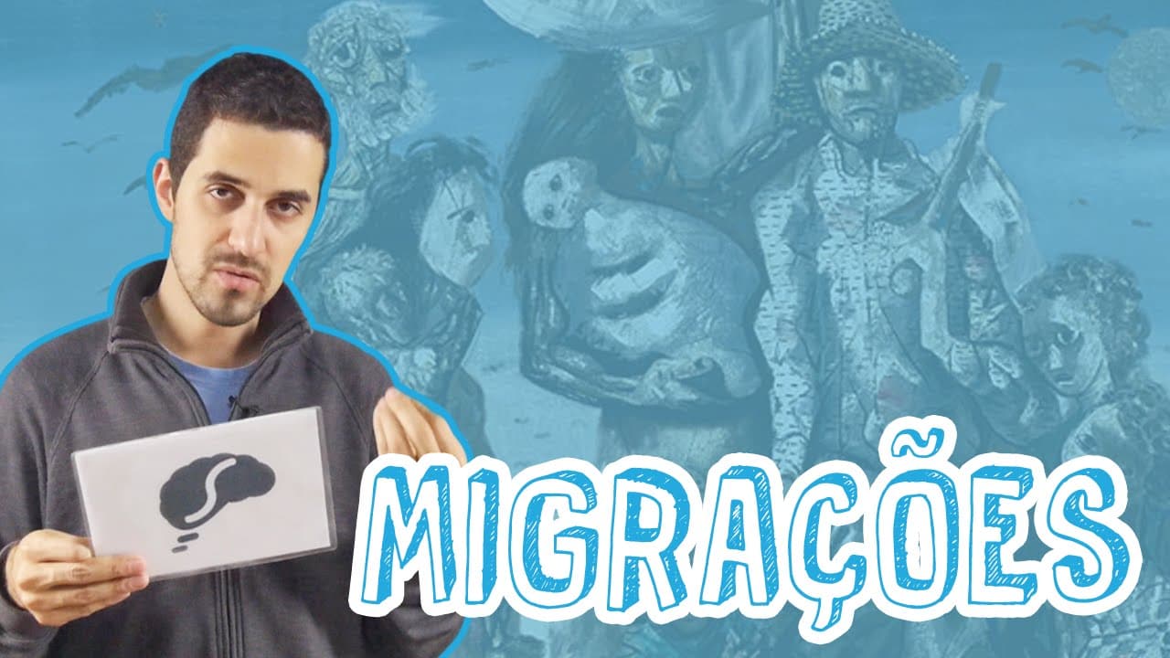 Thumbnail: Aula Geografia - Migrações - Tipos de Migrações para o Enem e Vestibulares - STOODI