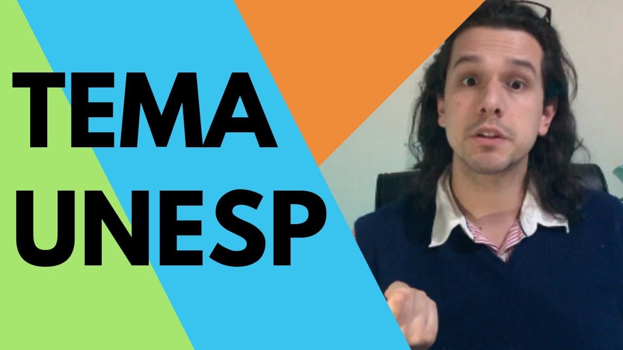 Thumbnail: Como lidar com tema? - UNESP