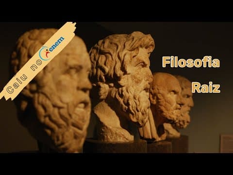Thumbnail da aula: Correção do ENEM - Filosofia raiz
