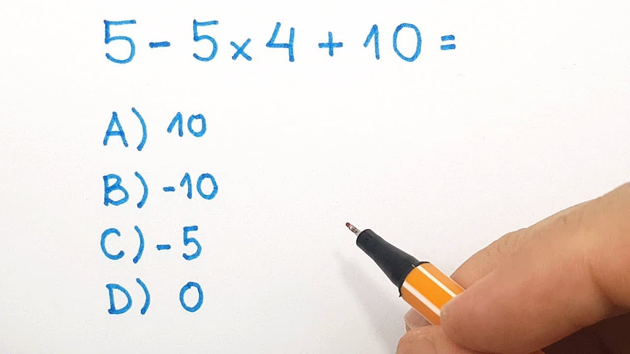Thumbnail: 🔥 HELP MATEMÁTICA BÁSICA - Desafios - Expressão Numérica #1 🔥