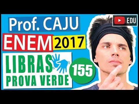 Thumbnail da aula: [ENEM Libras 2017] 155 📗 ÁLGEBRA Um jovem deseja comprar um carro novo, usá-lo por 8 anos e depois