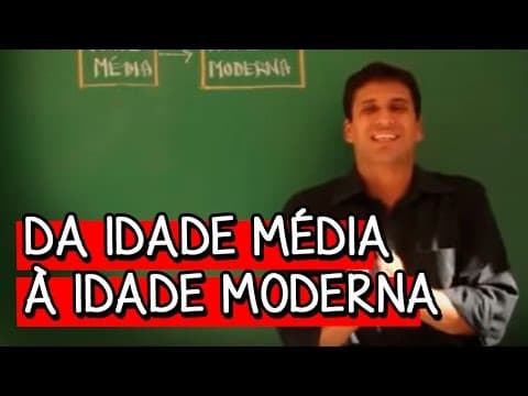 Thumbnail da aula: DA IDADE MÉDIA À IDADE MODERNA | RESUMO ENEM: HISTÓRIA | DESCOMPLICA