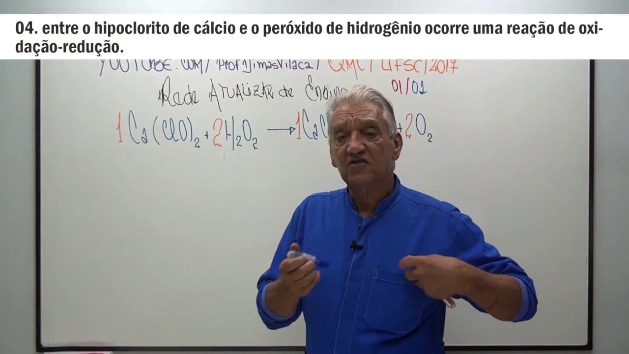 Thumbnail: Química U.F.S.C:PEROXIDO DE HIDROGENIO NA PISCINA OLIMPICA????