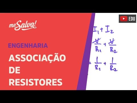 Thumbnail da aula: Me Salva! CRC02 - Associação de resistores