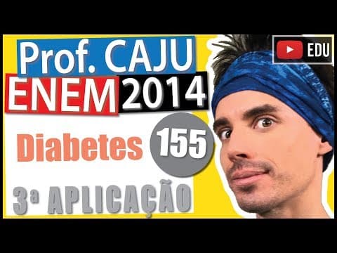 Thumbnail da aula: [ENEM 2014 3Ap] 155 📓 PORCENTAGEM Um estudo feito em cidades brasileiras aponta que apenas 15% dos